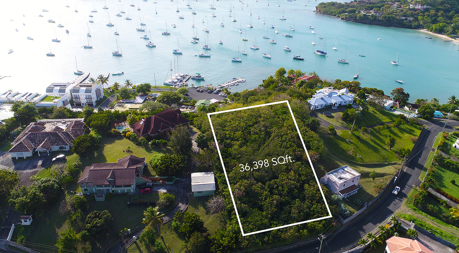 The Ridge at Point Drive marked parcel